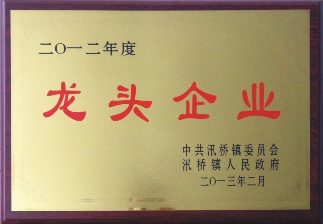 2012年度龙头企业